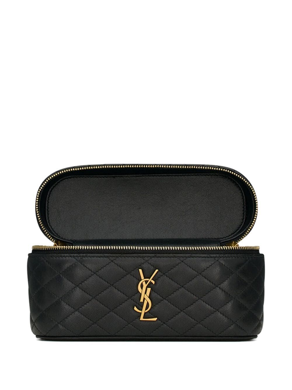 Saint Laurent Women Lambskin Gaby Vanity Bag