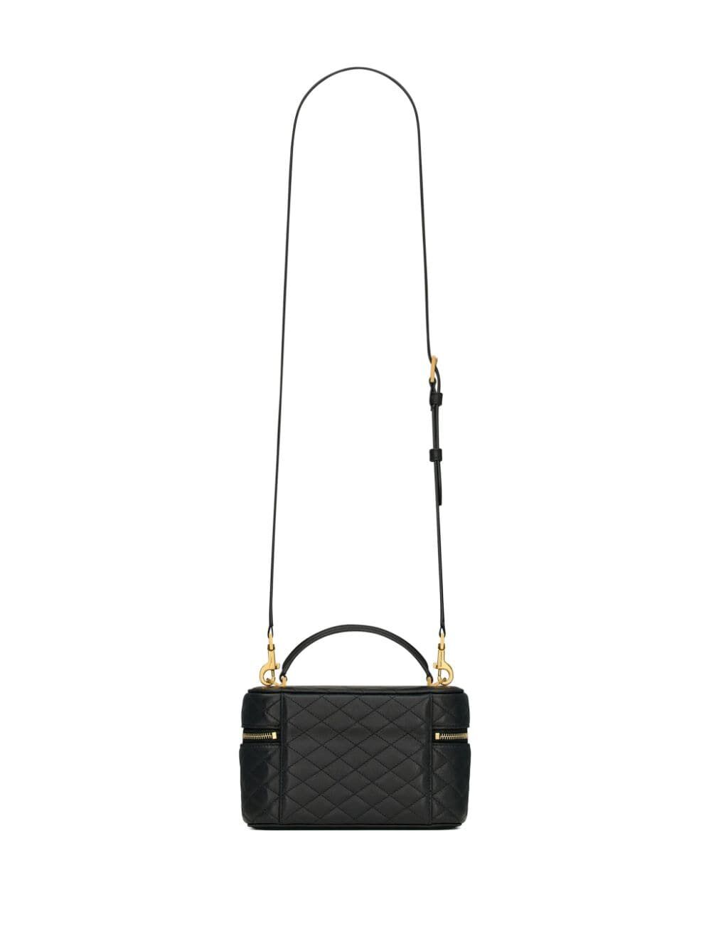 Saint Laurent Women Lambskin Gaby Vanity Bag