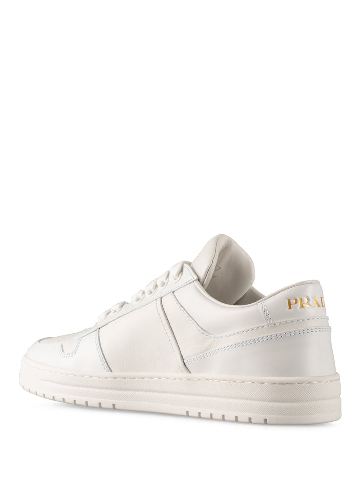 Prada Women Downtown Leather Sneakers