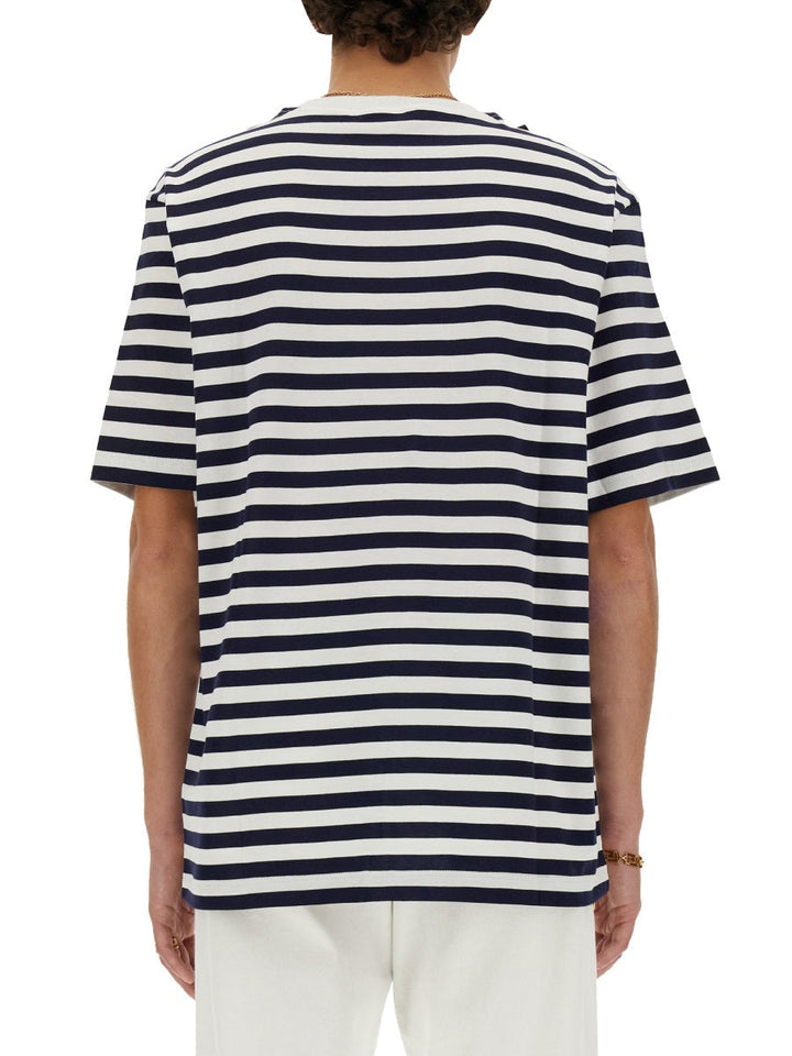 Versace Men Striped T-Shirt