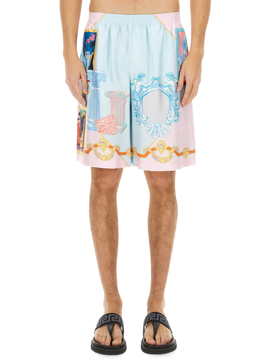 Versace Men Short In Silk