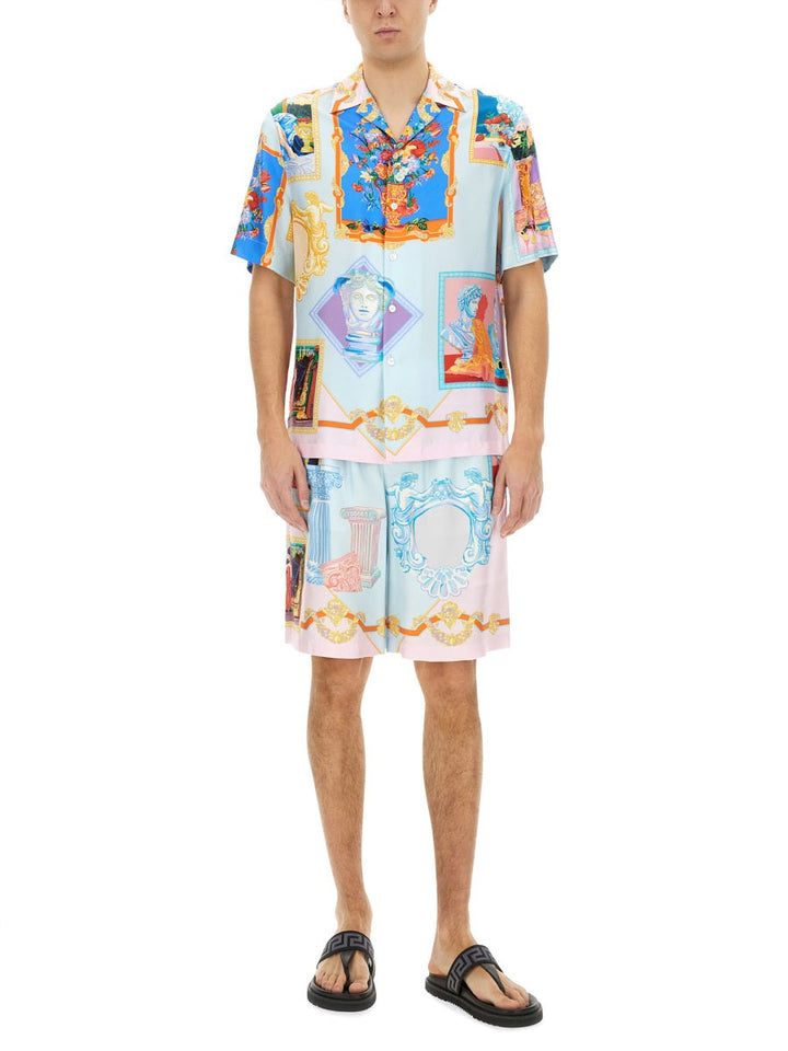 Versace Men Short In Silk