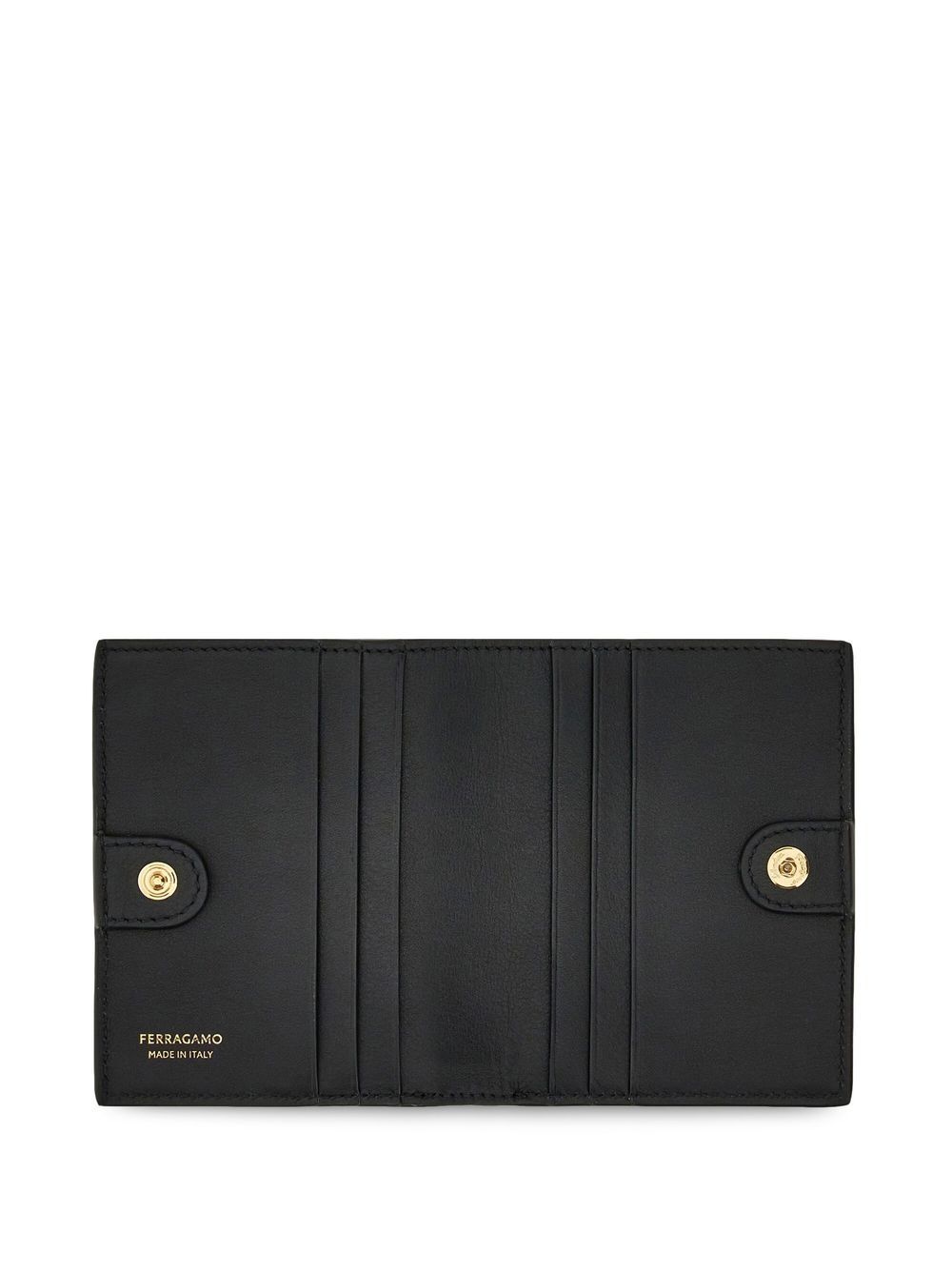 Ferragamo Women Gancini Bi-Fold Wallet With Coin Pocket