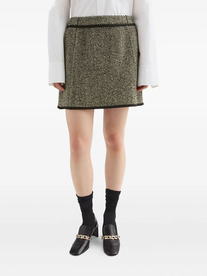 Jil Sander Women "102 W Trim" Skirt