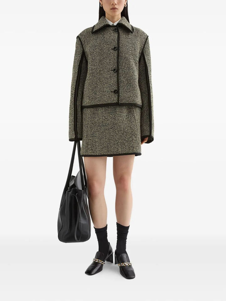 Jil Sander Women "102 W Trim" Skirt