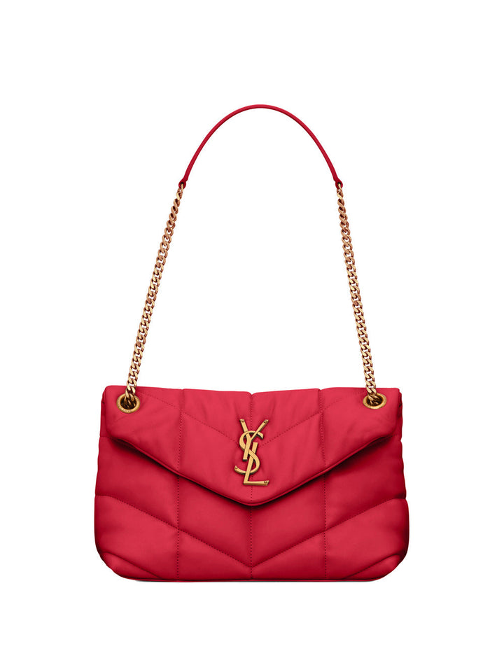Saint Laurent Women Small Loulou Puffer Bag In Nappa Leather