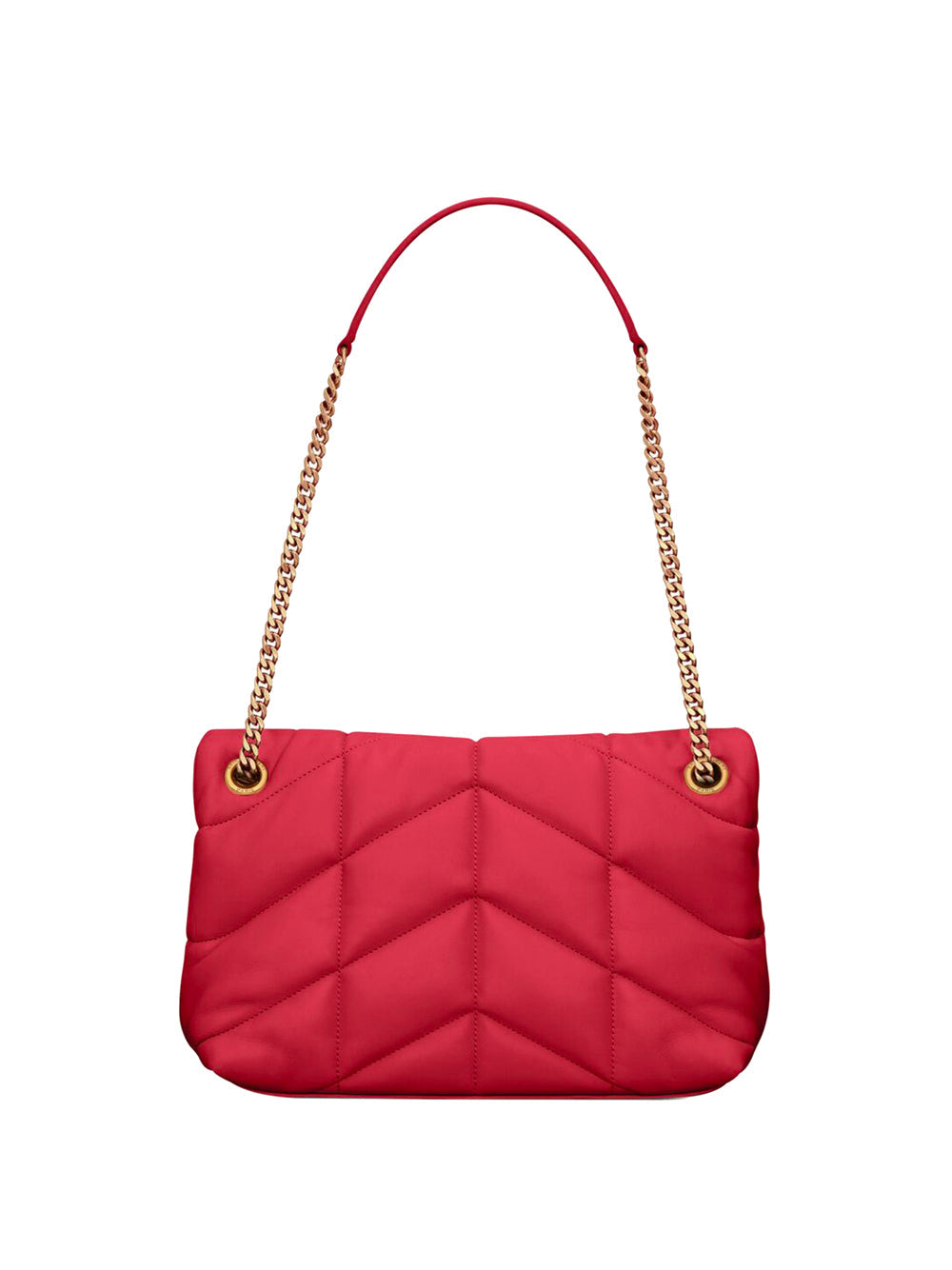 Saint Laurent Women Small Loulou Puffer Bag In Nappa Leather