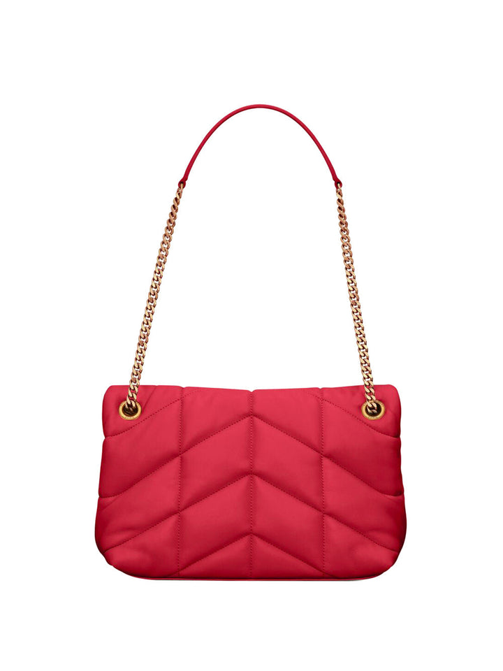 Saint Laurent Women Small Loulou Puffer Bag In Nappa Leather