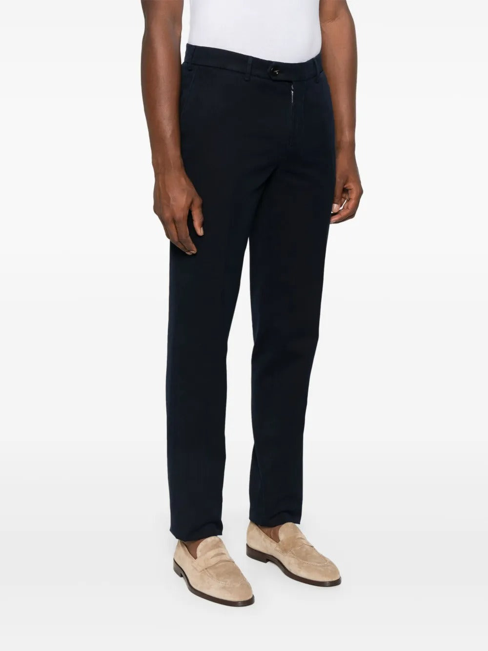 Brunello Cucinelli Men Cotton Chino Trousers