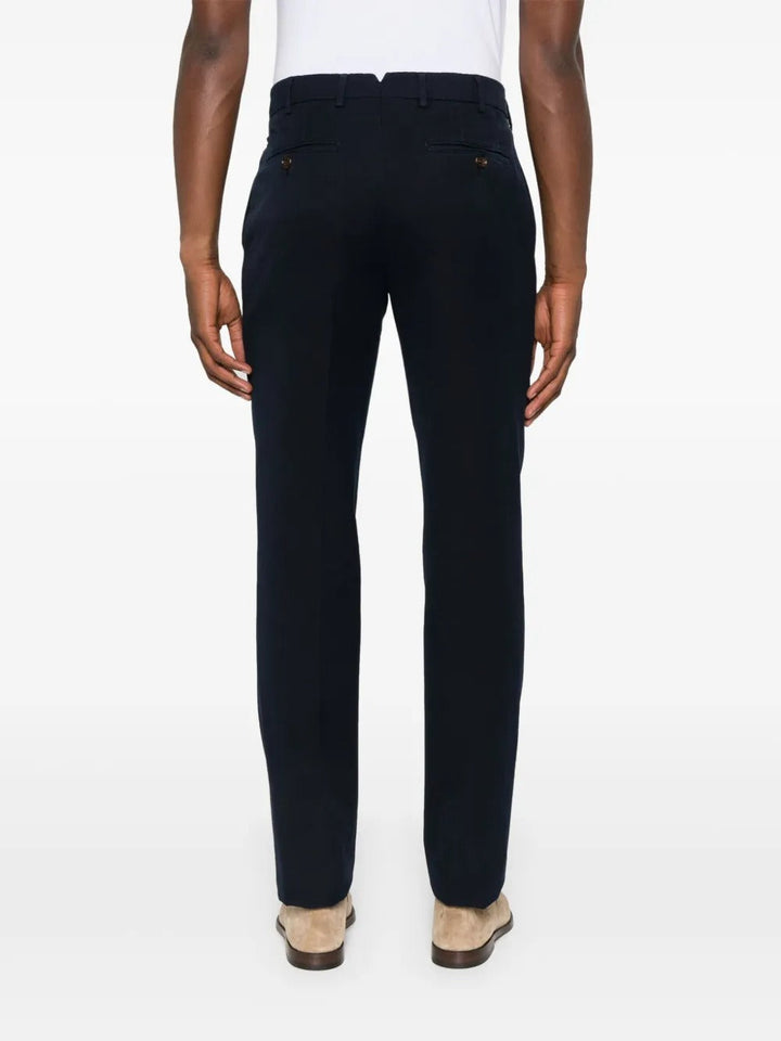 Brunello Cucinelli Men Cotton Chino Trousers