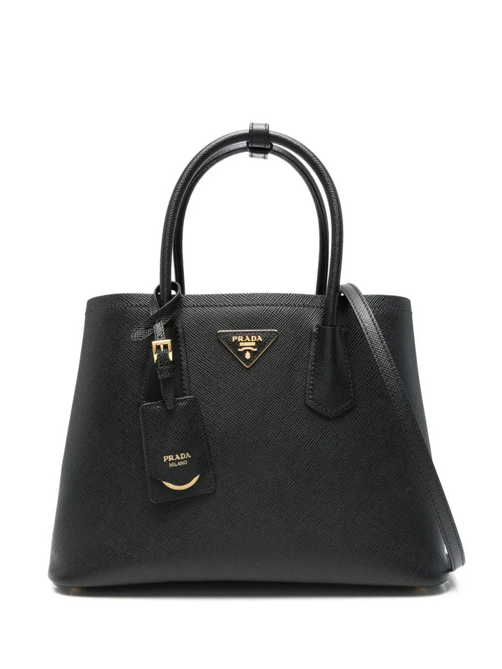 Prada Women Medium Prada Double Saffiano Leather Bag
