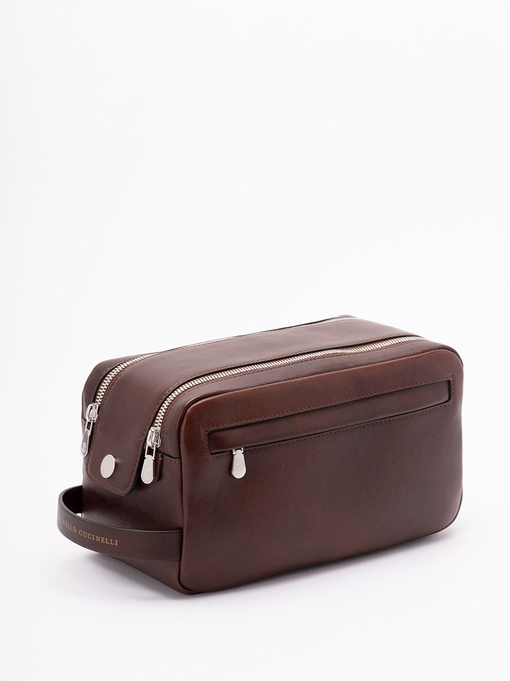 Brunello Cucinelli Men Beauty Case With Double Zipper