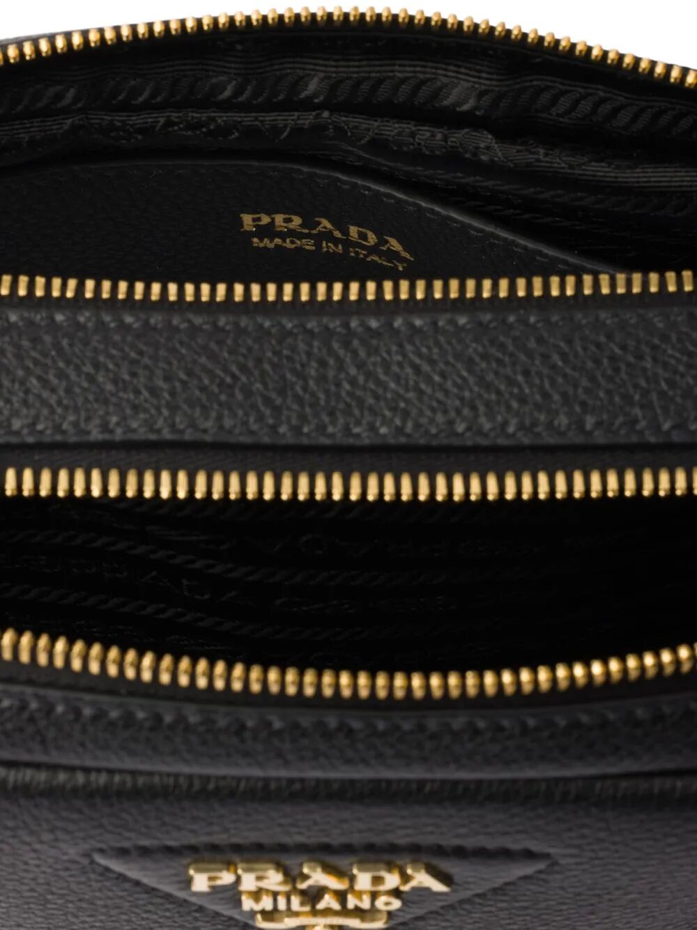 Prada Women Small Leather Shoulder Bag