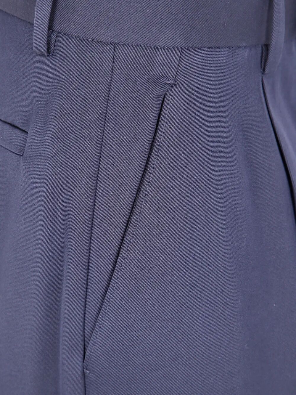 Zegna Men Cotton And Wool Pants