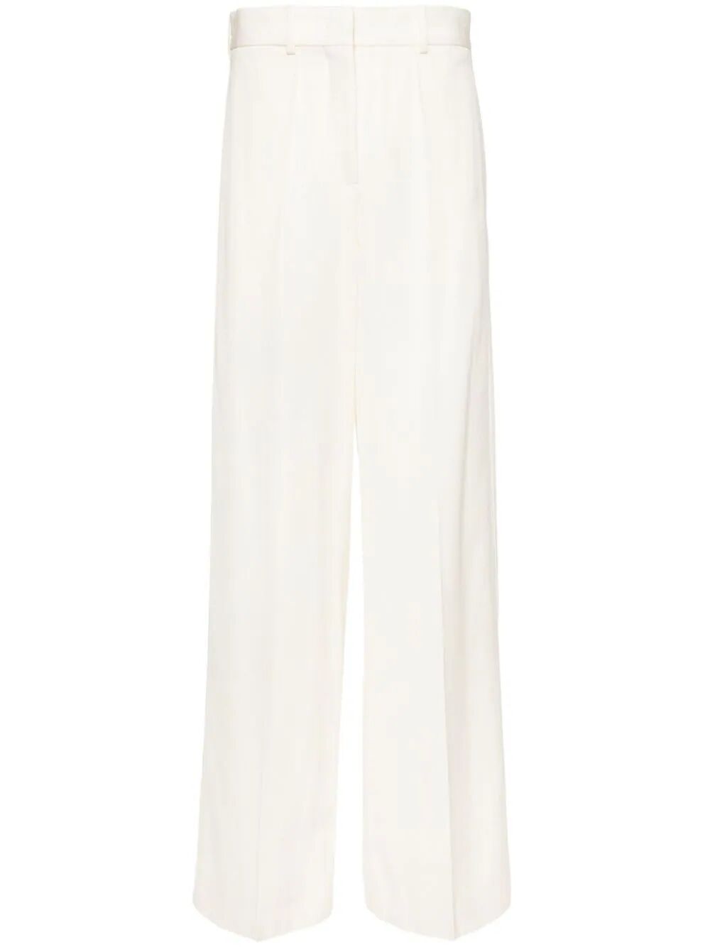 Jil Sander Women 61 Aw 32 Wide Leg Tailored Trousers