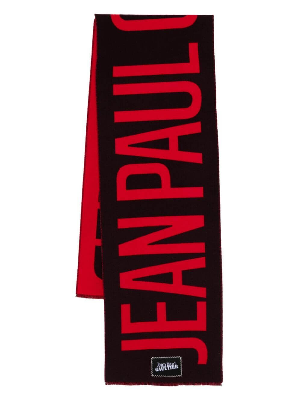 Jean Paul Gaultier Women Wool Scarf With "Jean Paul Gaultier" Logo