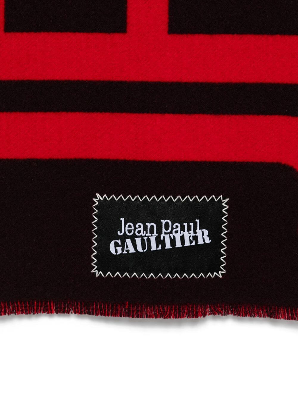 Jean Paul Gaultier Women Wool Scarf With "Jean Paul Gaultier" Logo