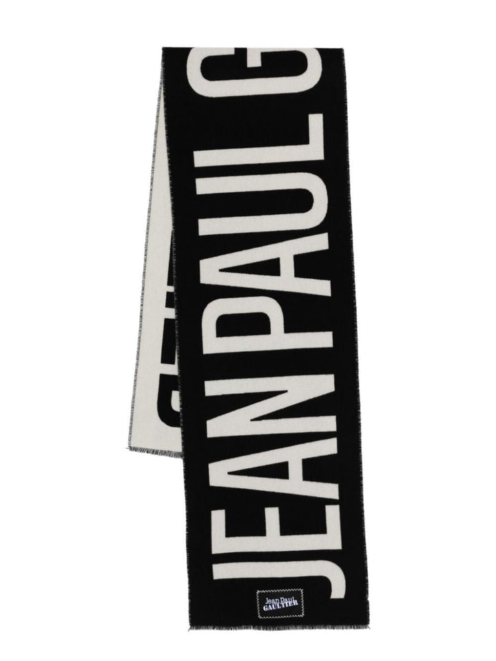 Jean Paul Gaultier Women Wool Scarf With "Jean Paul Gaultier" Logo