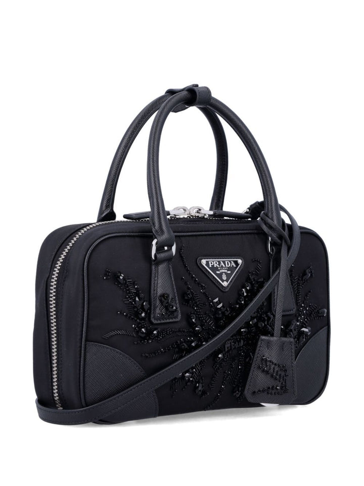 Prada Women Re-Edition 1978 Embellished Two-Handle Bag