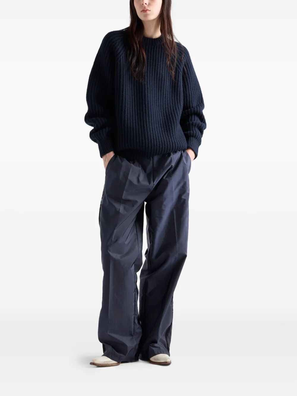 Prada Women Lightweight Re-Nylon Pants