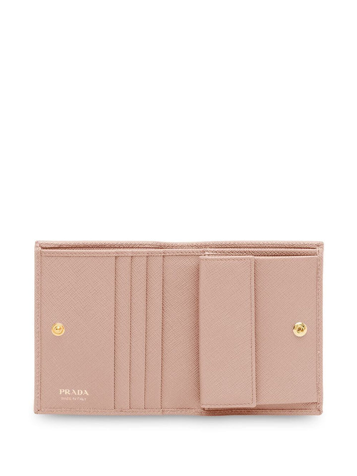 Prada Women Small Saffiano Leather Wallet