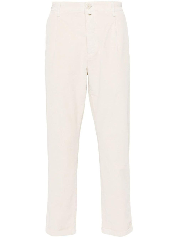 Jacob Cohen Men Crop Slim Single Pence Henry Pant