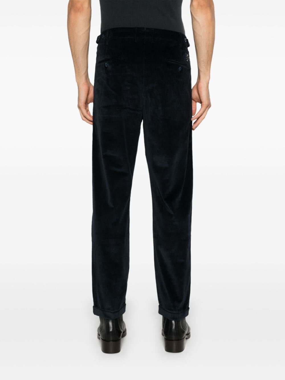 Jacob Cohen Men Crop Slim Single Pence Henry Pant