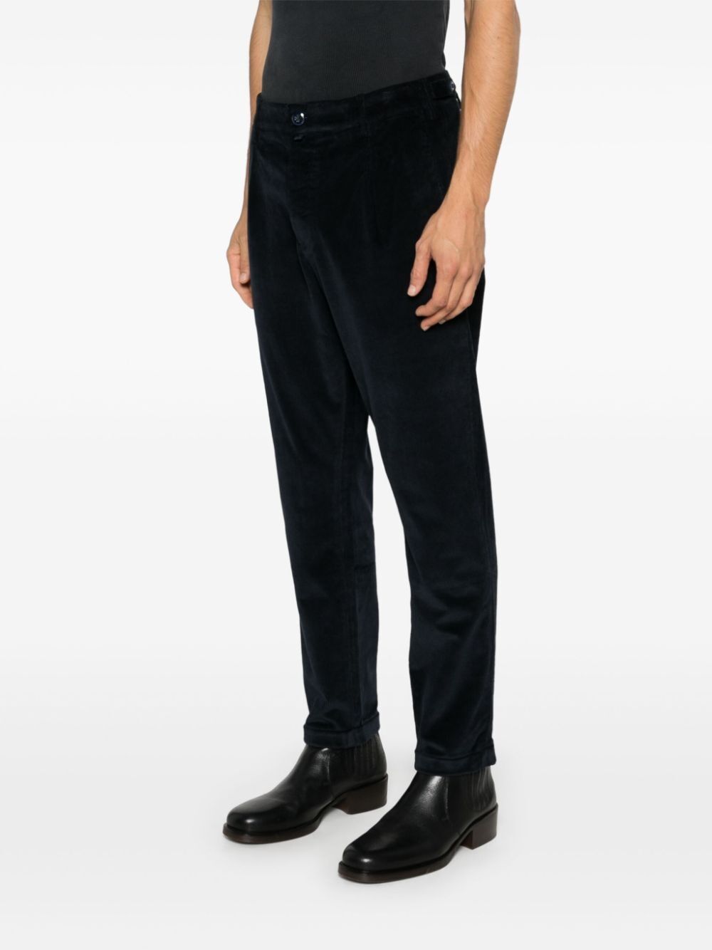 Jacob Cohen Men Crop Slim Single Pence Henry Pant