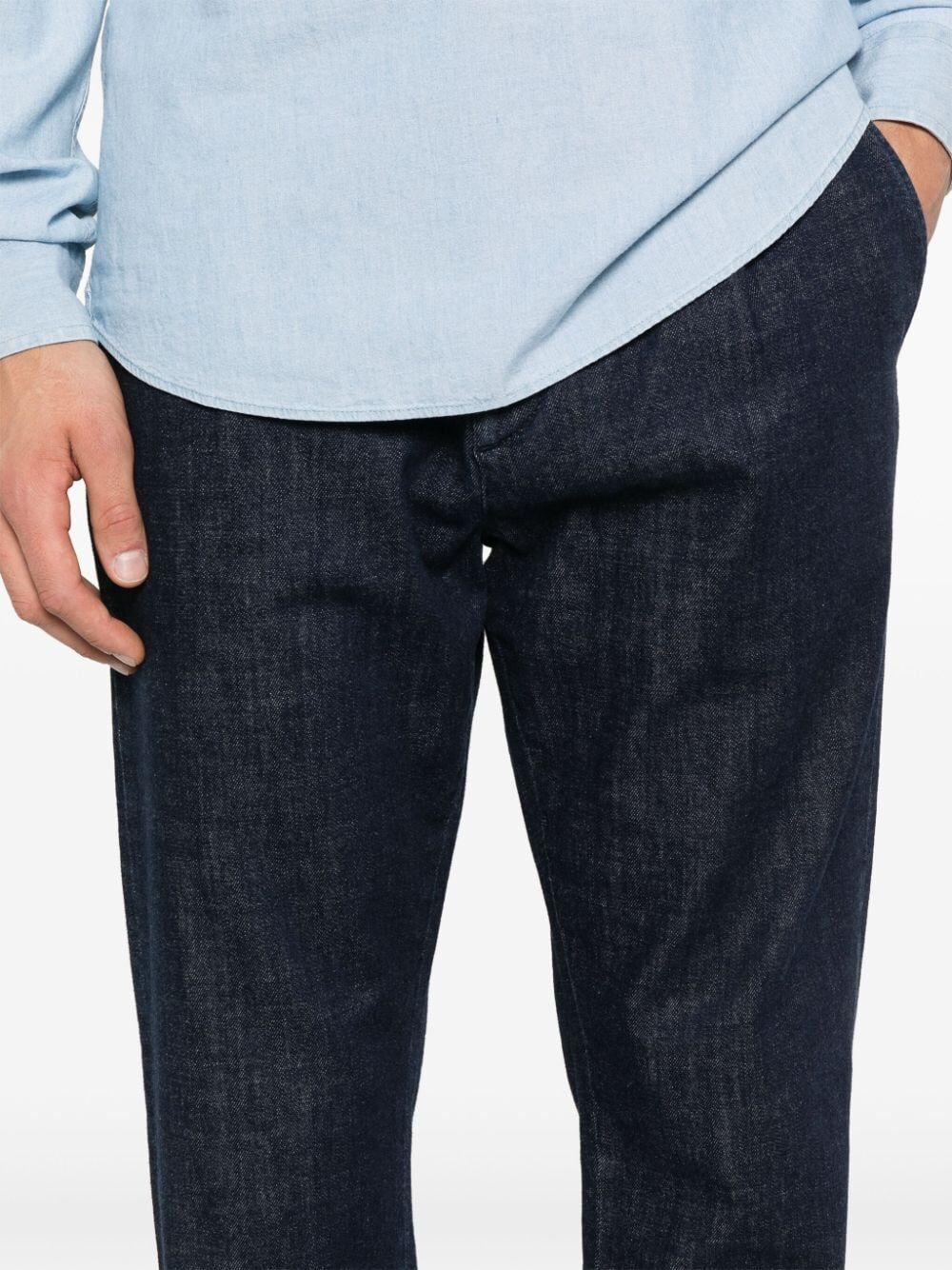 Jacob Cohen Men Crop Slim Single Pence Henry Pant
