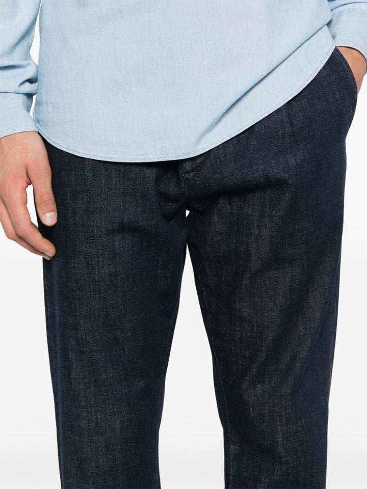 Jacob Cohen Men Crop Slim Single Pence Henry Pant