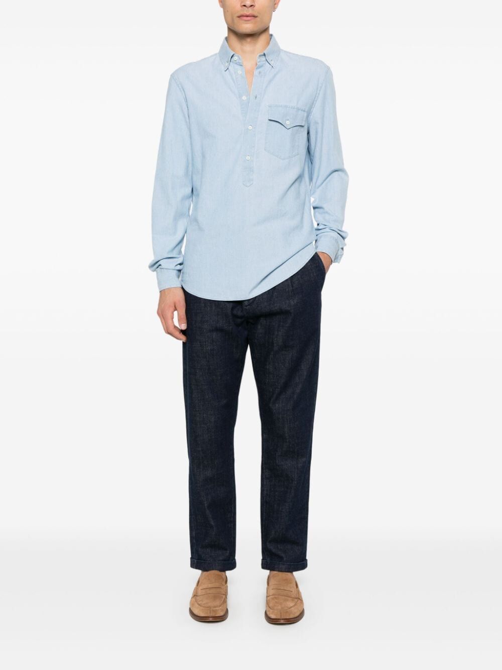 Jacob Cohen Men Crop Slim Single Pence Henry Pant