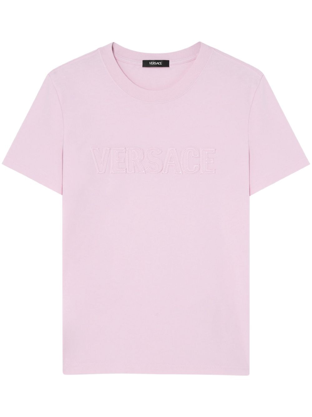 Versace Women Fringed Logo T-Shirt