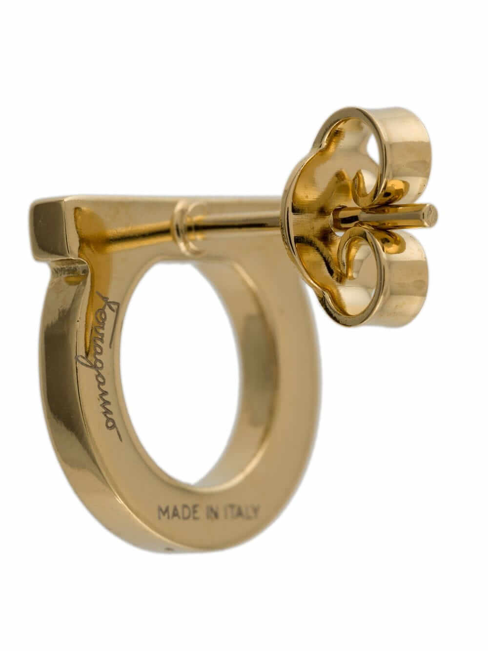 Ferragamo Women Gancini Crystals Earrings - L