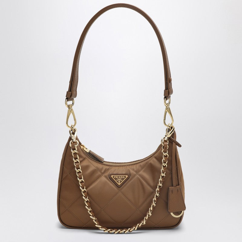 Prada Mini Bag Re-Edition 1995 Chaîne Brandy Colour Women