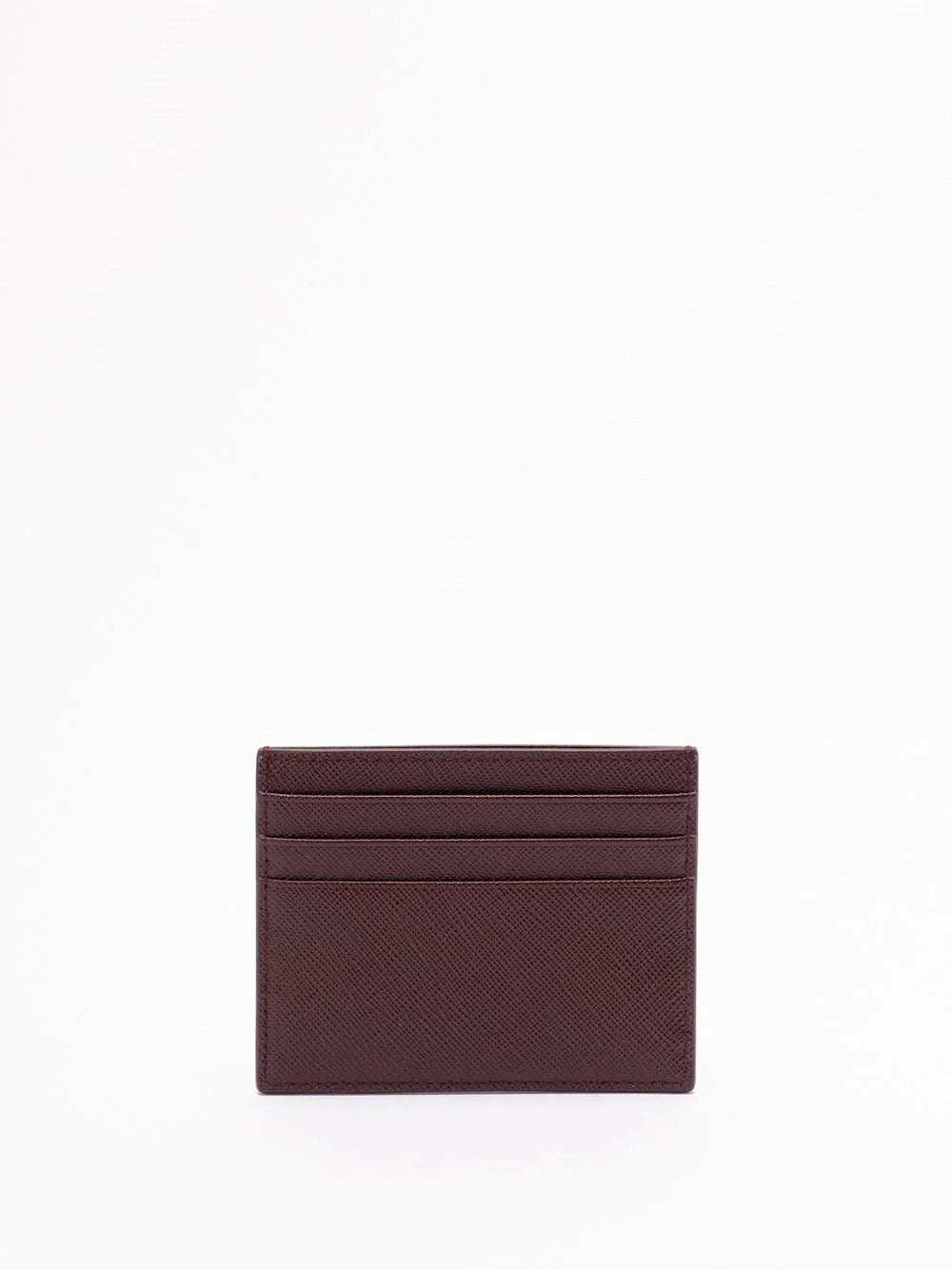 Prada Women Saffiano Leather Card Holder