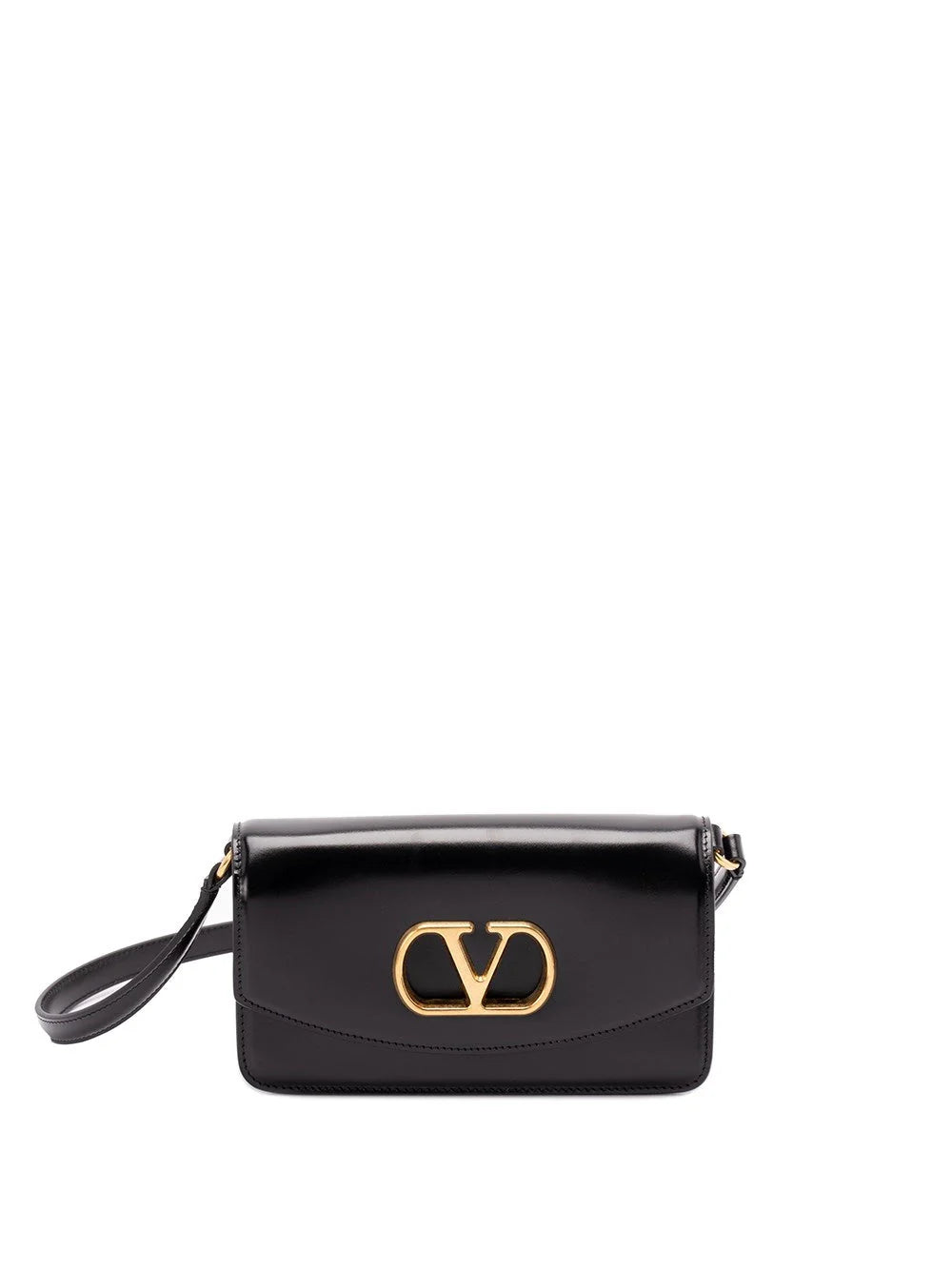 Valentino Garavani Men `Vain` Small Leather Clutch