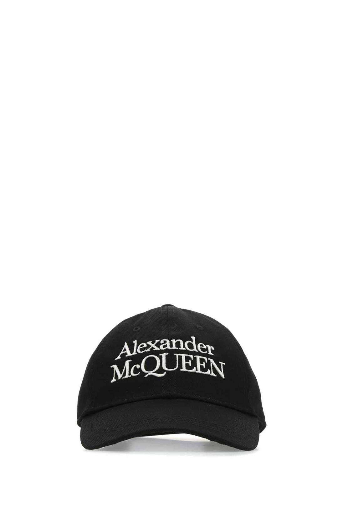 Alexander Mcqueen Men Black Cotton Hat