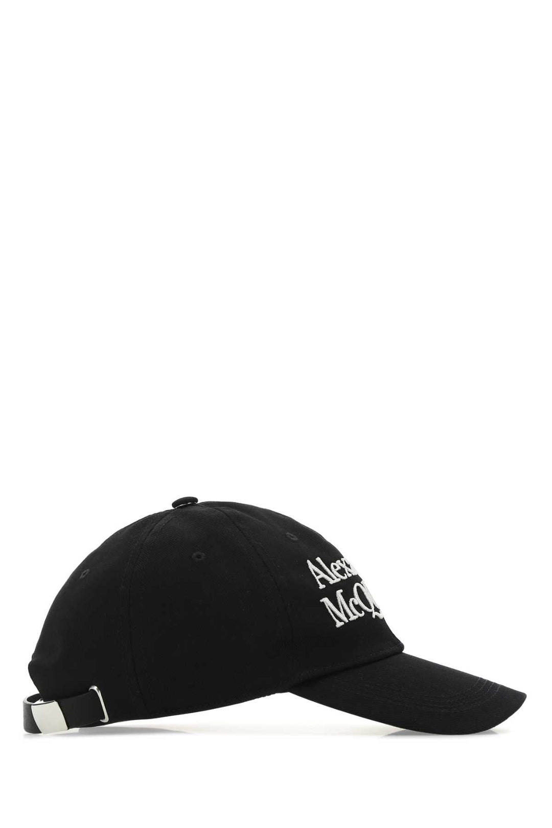Alexander Mcqueen Men Black Cotton Hat