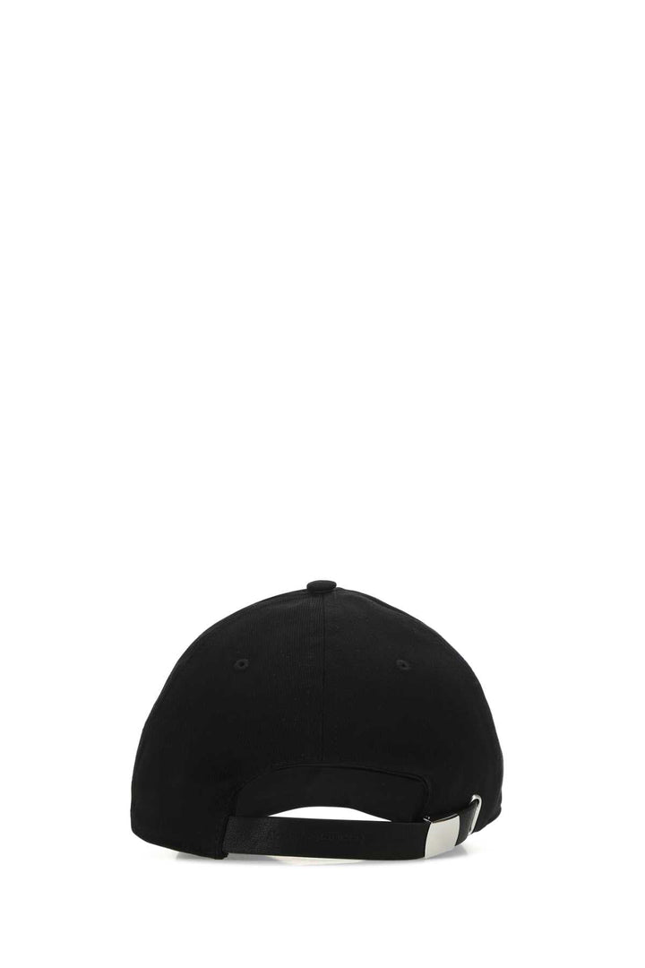 Alexander Mcqueen Men Black Cotton Hat