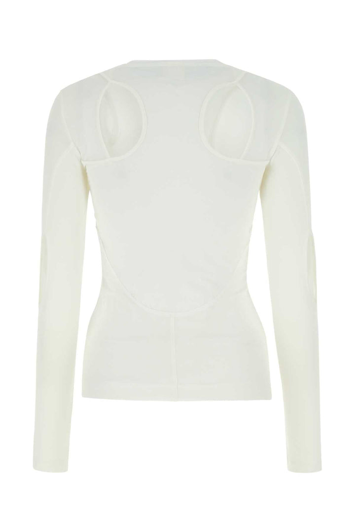 Givenchy Women White Stretch Nylon Top