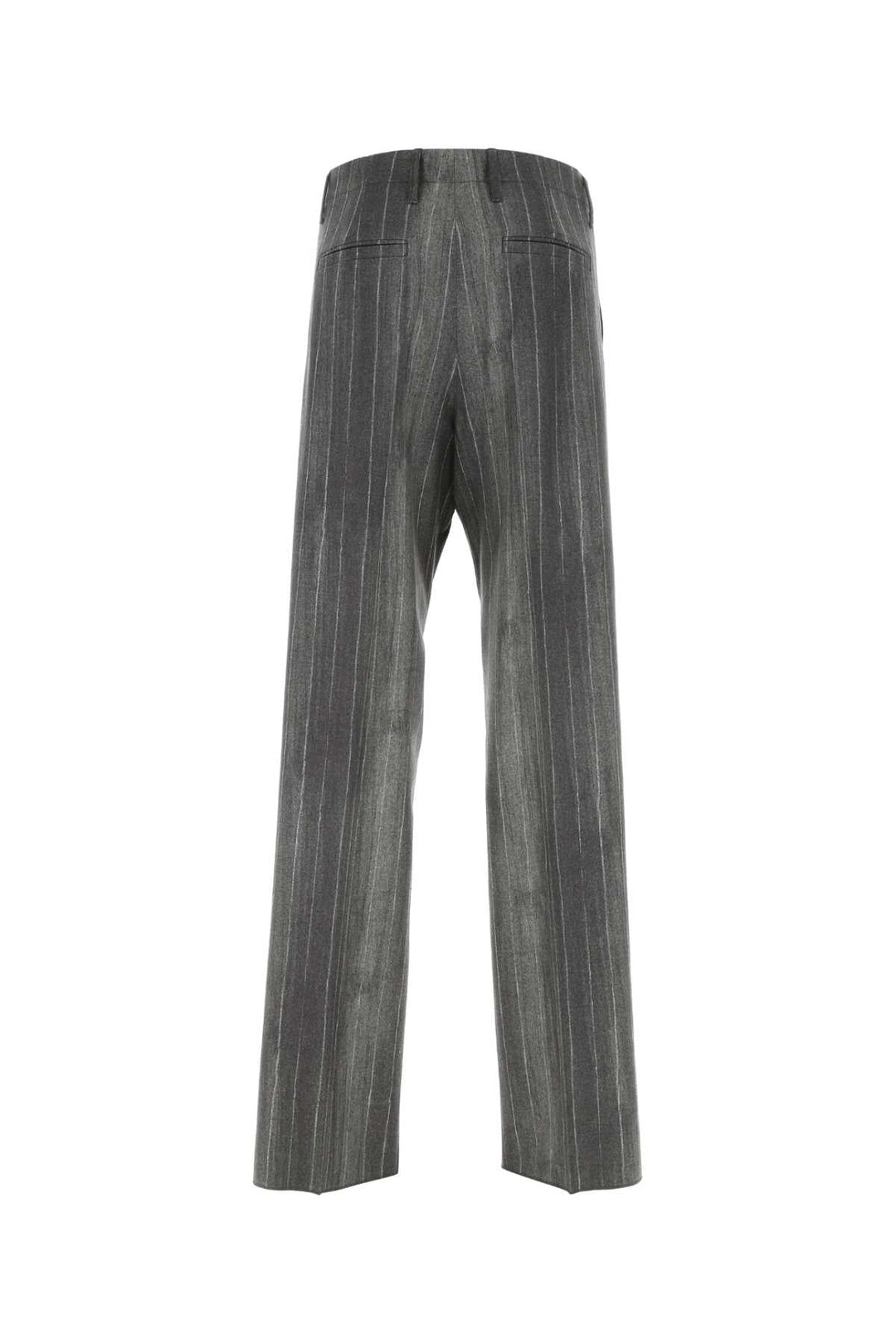 Versace Men Printed Wool Pant