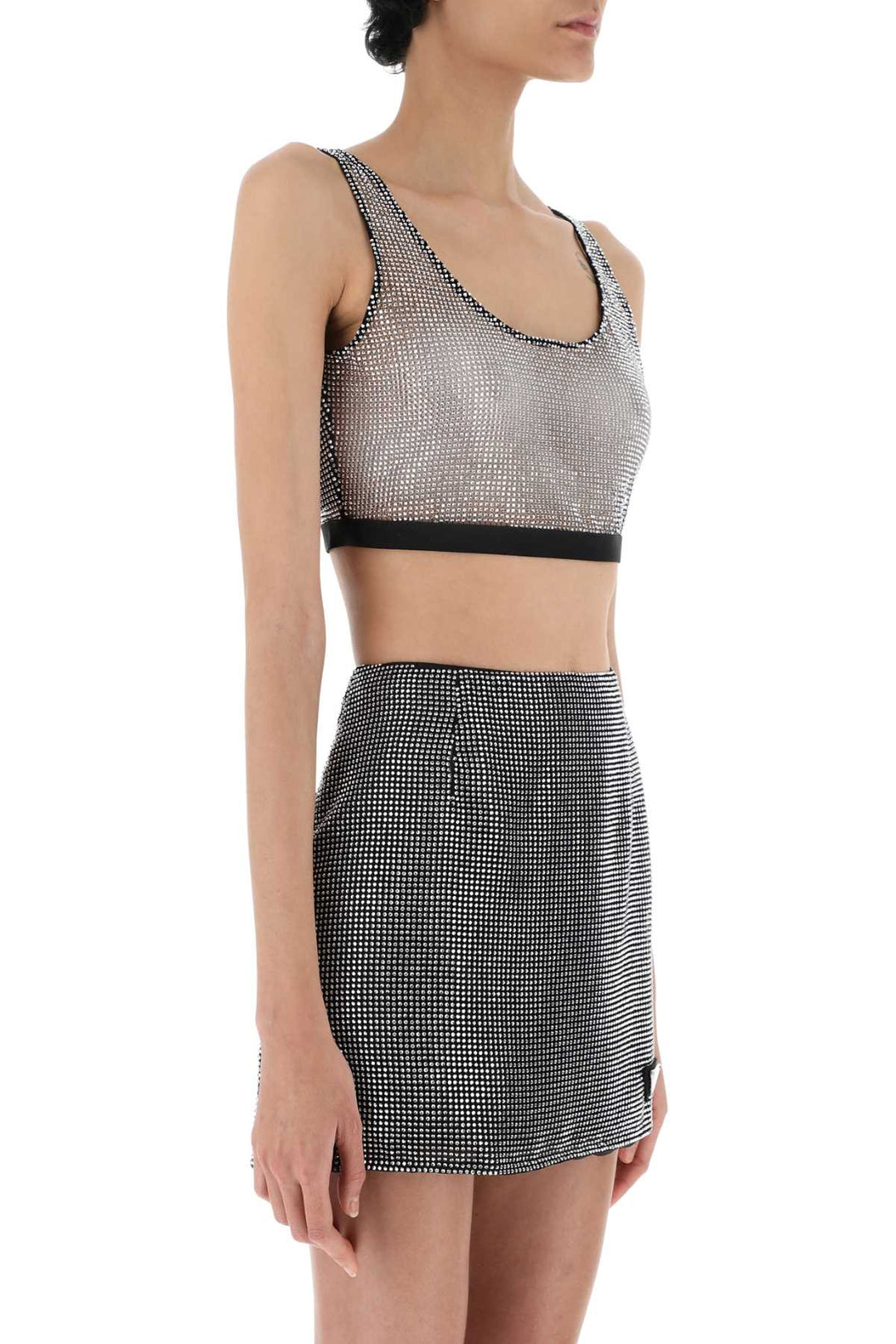 Prada Women Embellished Polyester Blend Top