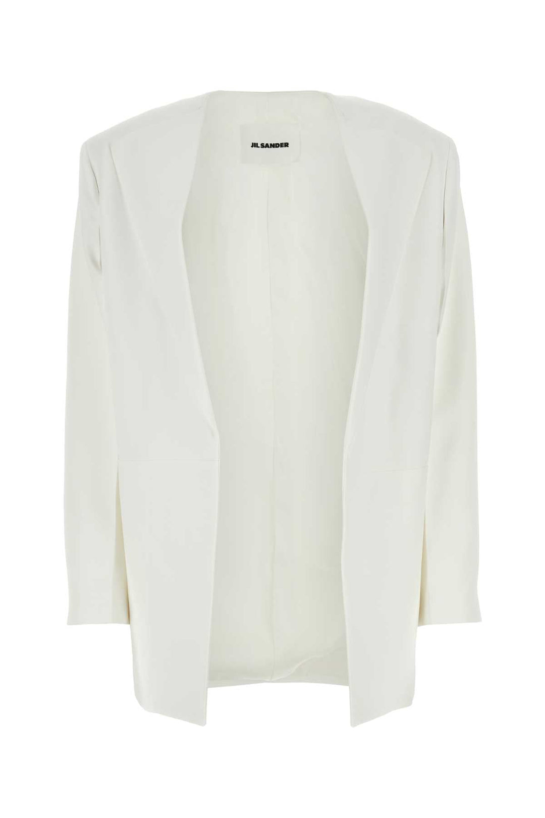 Jil Sander Women White Viscose Blazer