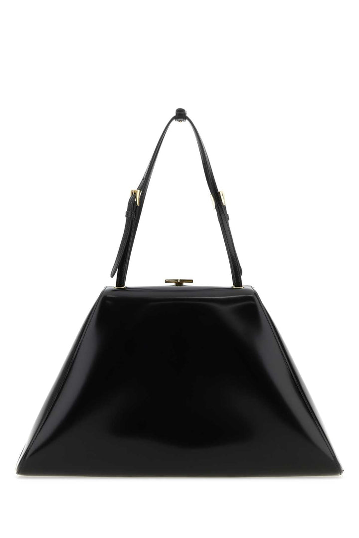 Prada Women Black Leather Handbag