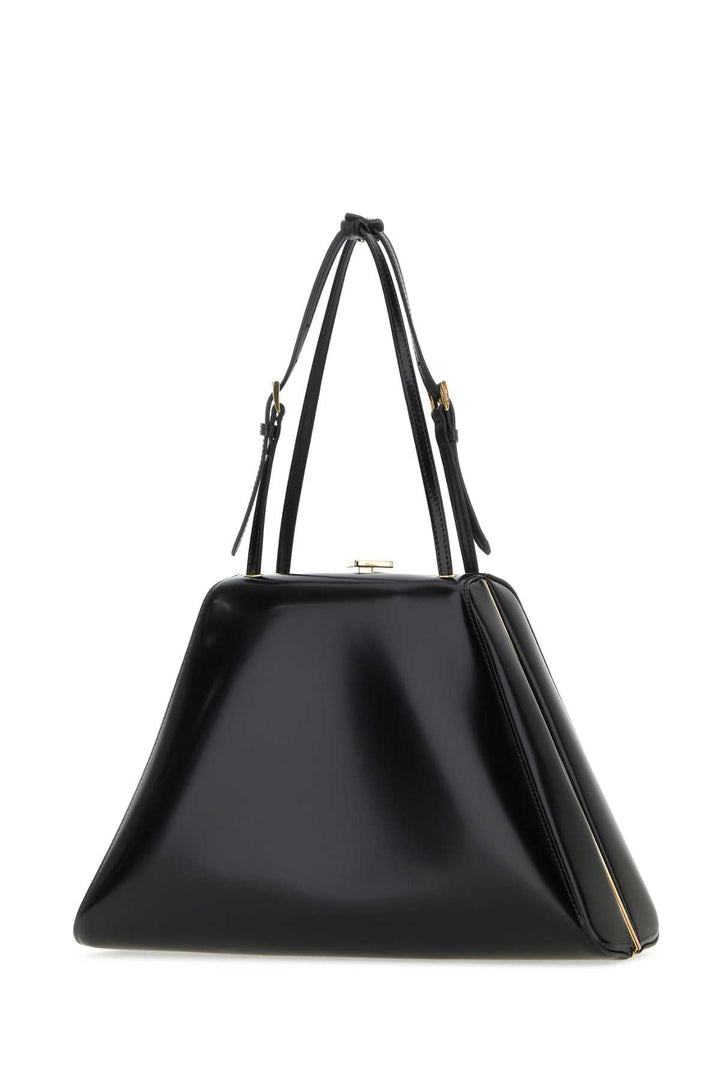 Prada Women Black Leather Handbag