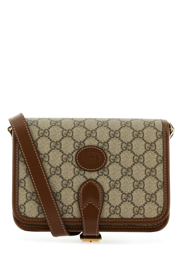 Gucci Men Gg Supreme Fabric Gg Retro Crossbody Bag