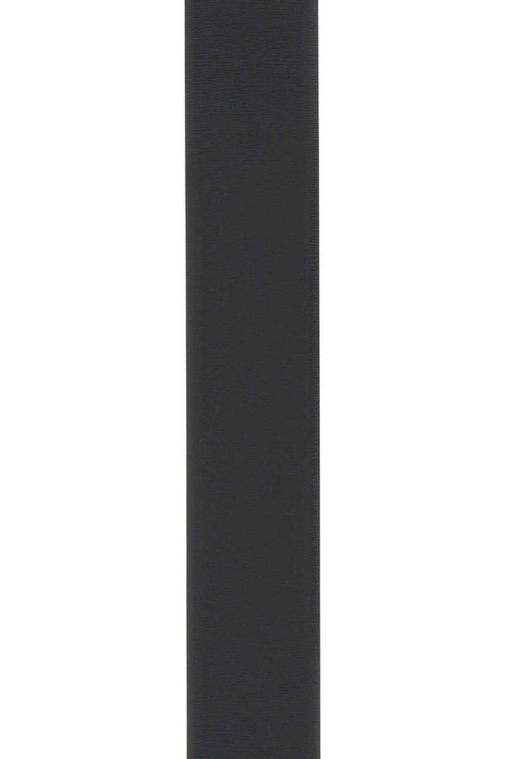 Valentino Garavani Men Black Leather Vlogo Signature Belt