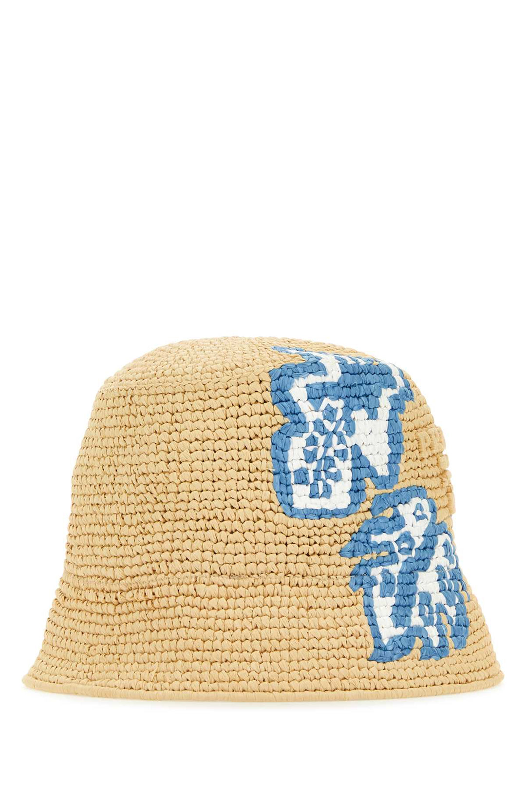Prada Women Raffia Bucket Hat