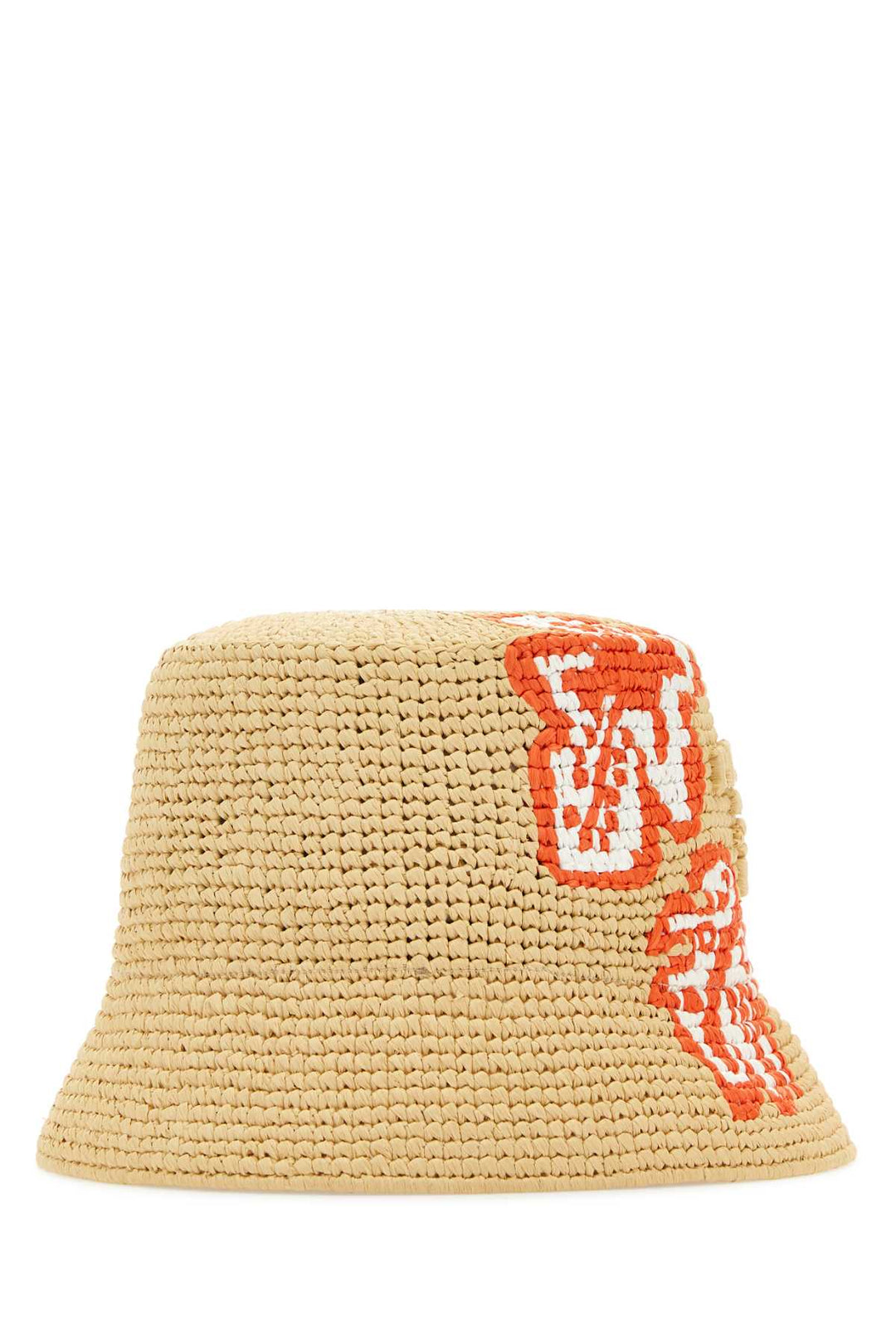 Prada Women Raffia Bucket Hat