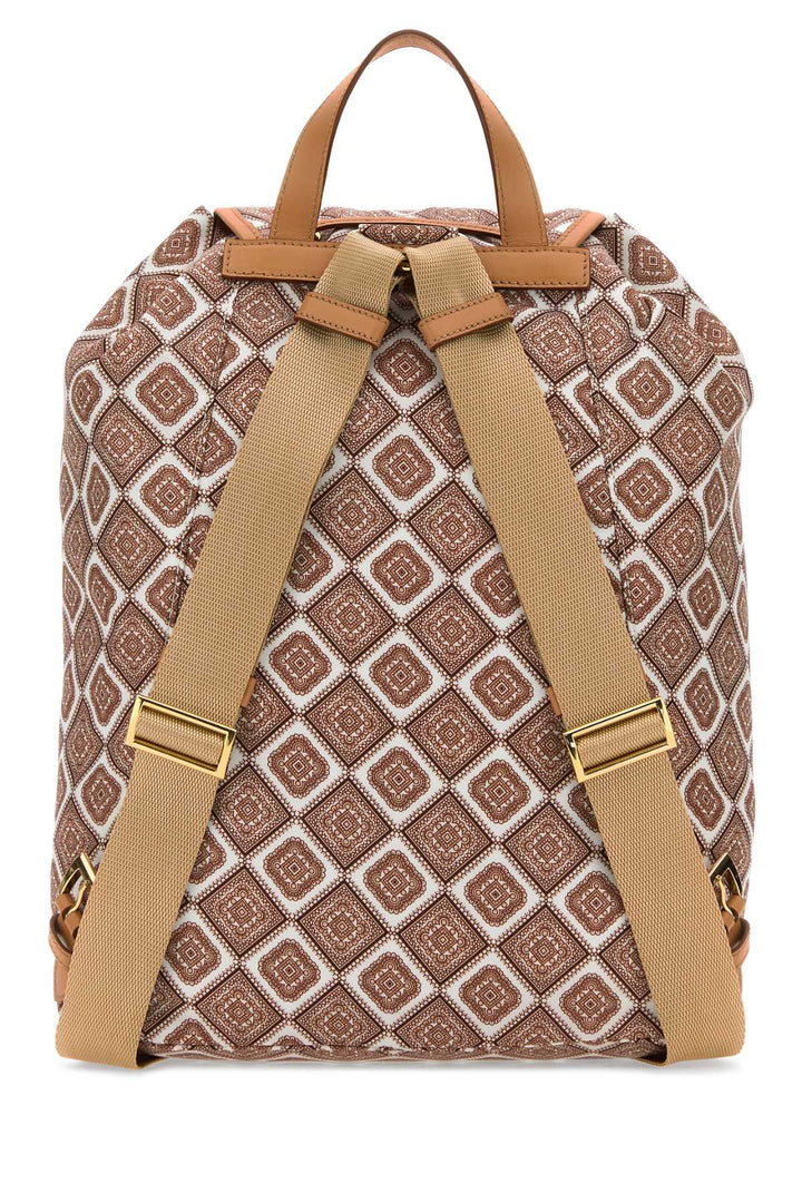 Prada Women Printed Re-Nylon Backpack